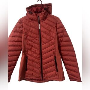 Reebok coat will be good to keep you warm doing the caroling hours this season.